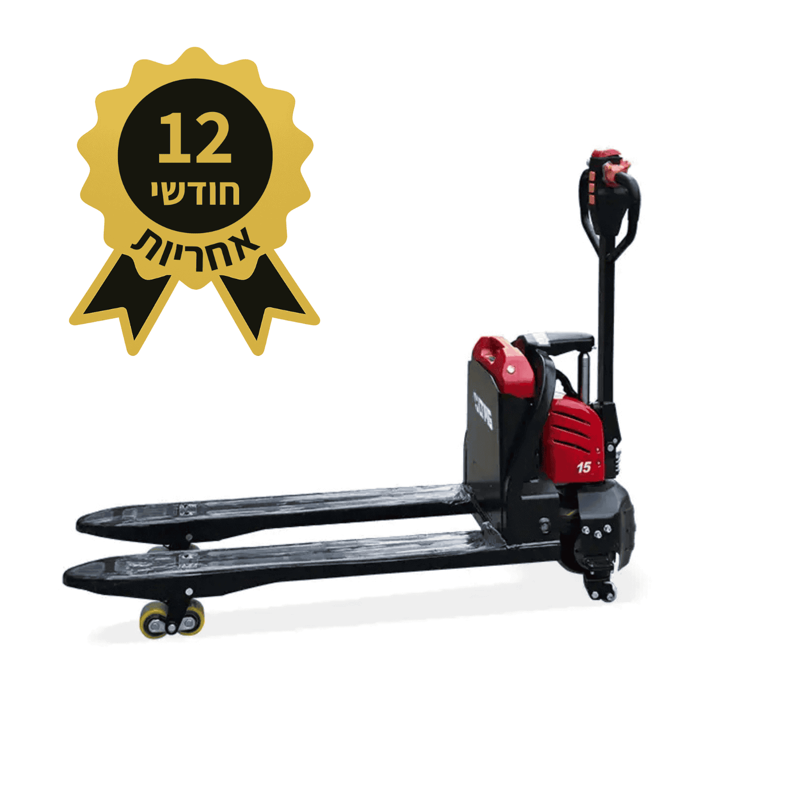 עגלת משטחים חשמלית 1.5 טון HELI EPT-15D